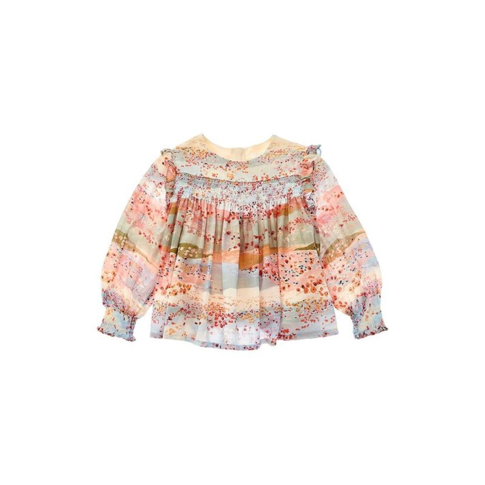 Chloé Girls  Wool Top, Blue